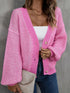 'Fauna' V-Neck Knit Cardigan - Celes Fashion